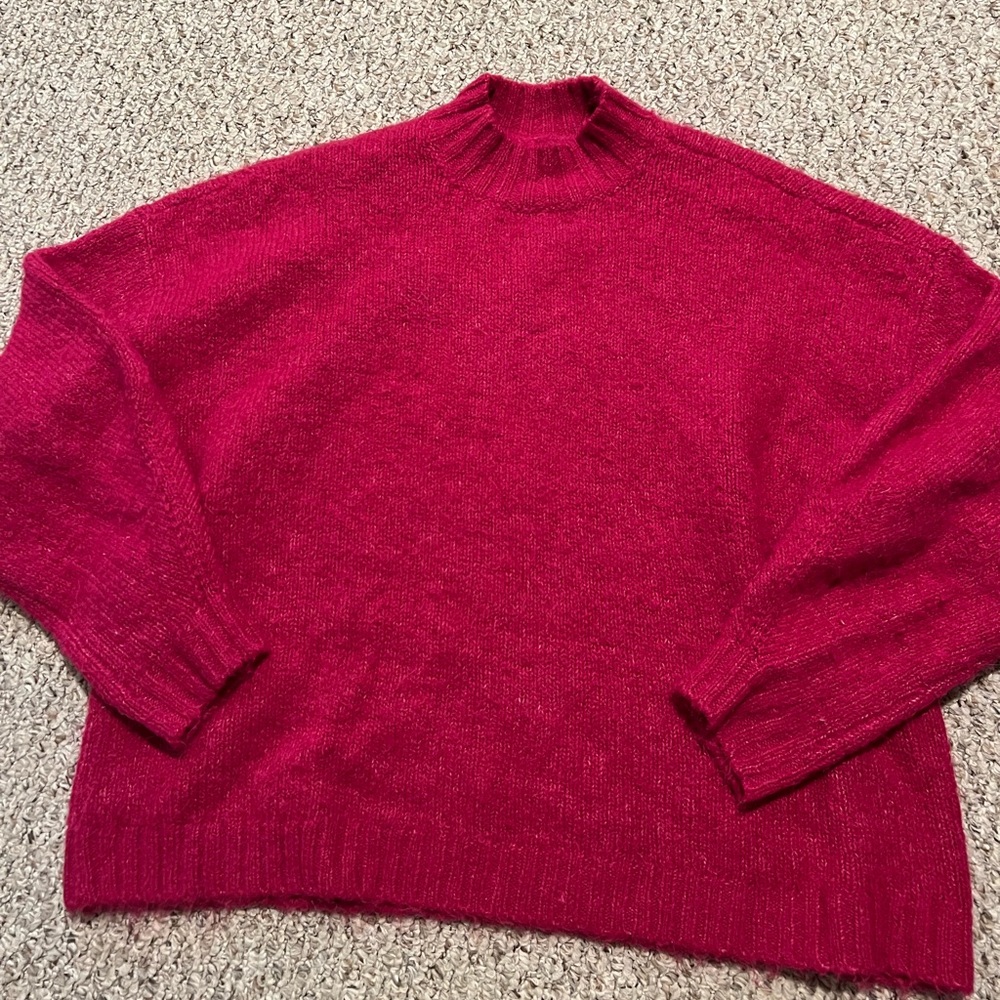 Pistola Vibrant Red Turtleneck Sweater